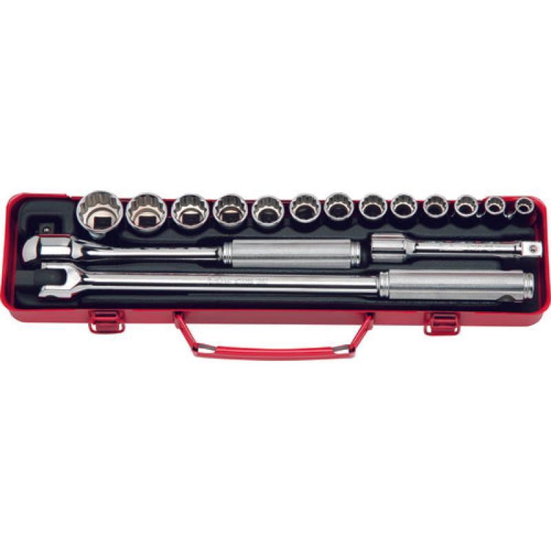 Ko-Ken 4230M Socket Set 12 Point 17 Pieces 1/2 Sq. Drive Online Hot Sale