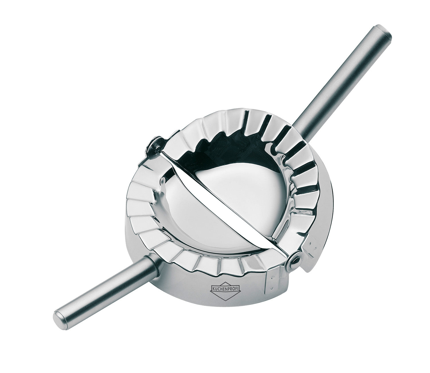 Kuchenprofi Ravioli, Pierogi, and Dumpling Press, Stainless Steel, 4-Inch Hot on Sale