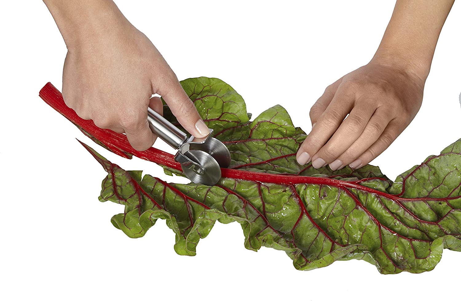 Kuhn Rikon Leafy Greens Zipper, Stainless Steel Hot on Sale