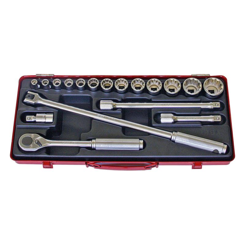 Ko-ken 4289M 1/2″Sq. Drive 12 Point Socket Set 18 Pcs 8-32 mm Hot on Sale