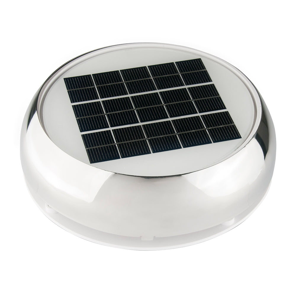 Marinco 4″ Day/Night Solar Vent – Stainless Steel [N20804S] on Sale
