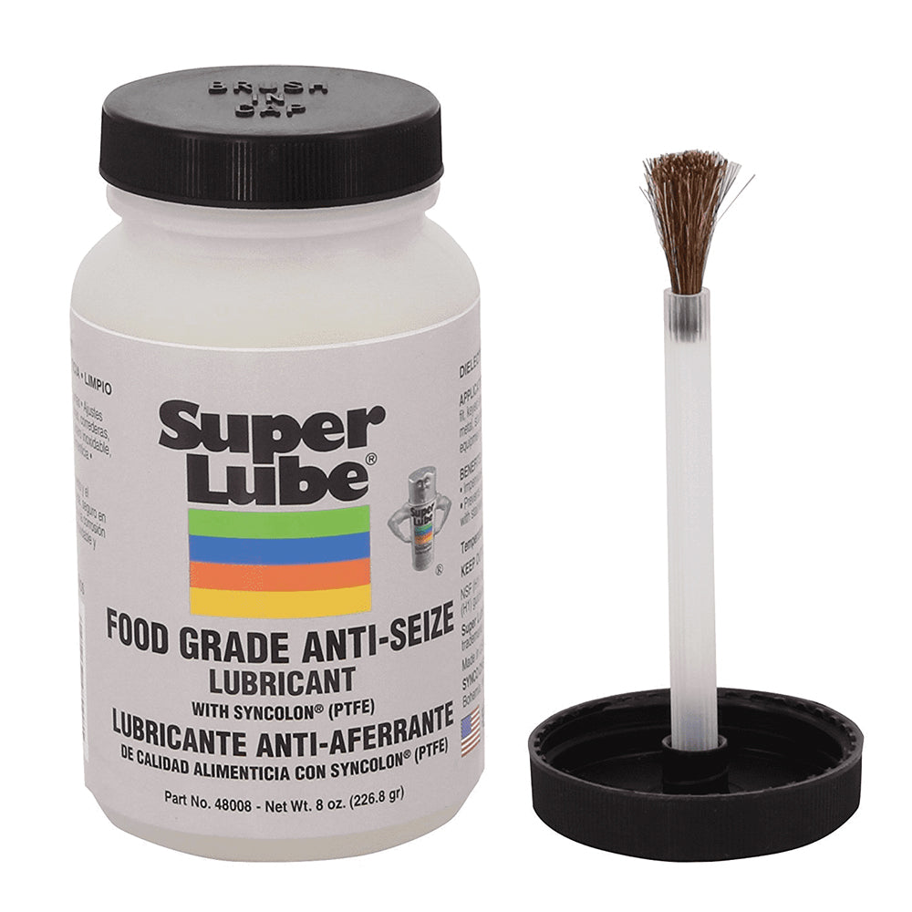 Super Lube Food Grade Anti-Seize w/Syncolon – 8oz Brush Bottle [48008] Online Sale
