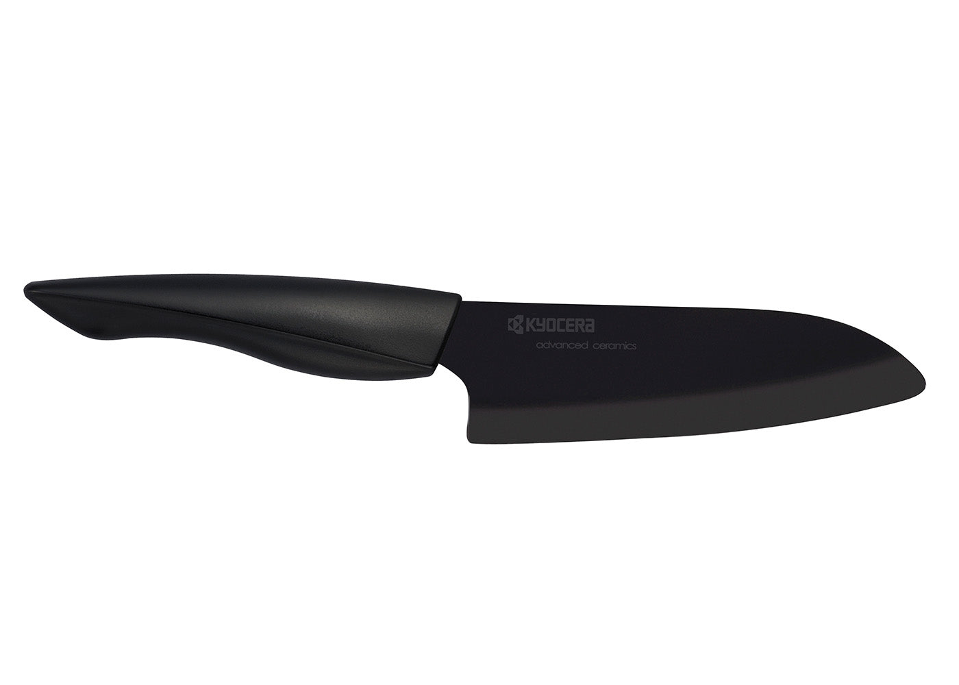 Kyocera Innovation Series 5.5″ Santoku Knife w/Soft Grip Handle, Black Blade Discount