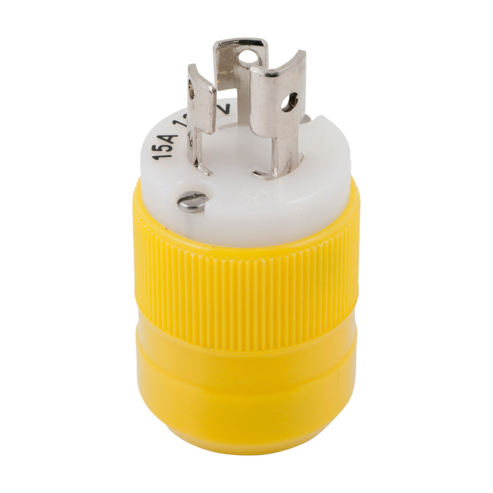 Marinco Locking Plug – 15A, 125V – Yellow [4721CR] Hot on Sale