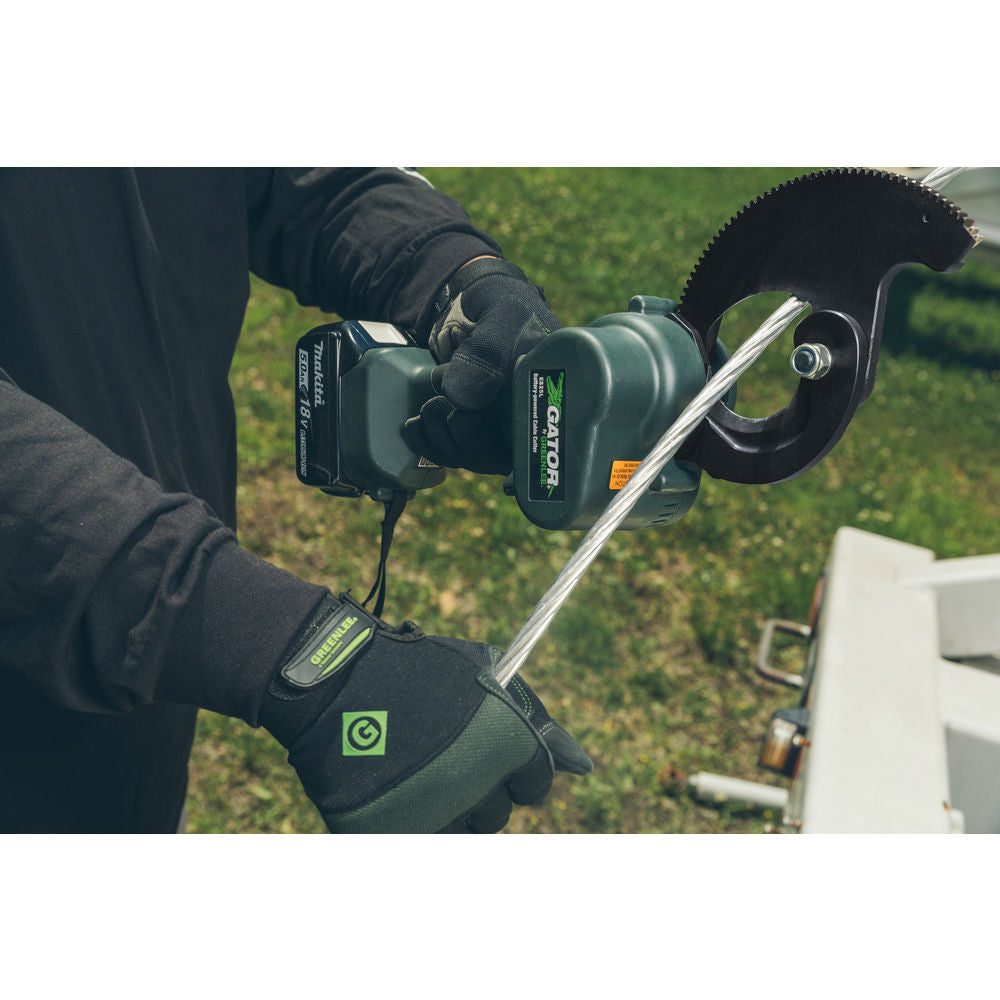 Greenlee ESR25LX11 Cutter, Battery Ratchet ACSR Bat 120V Supply