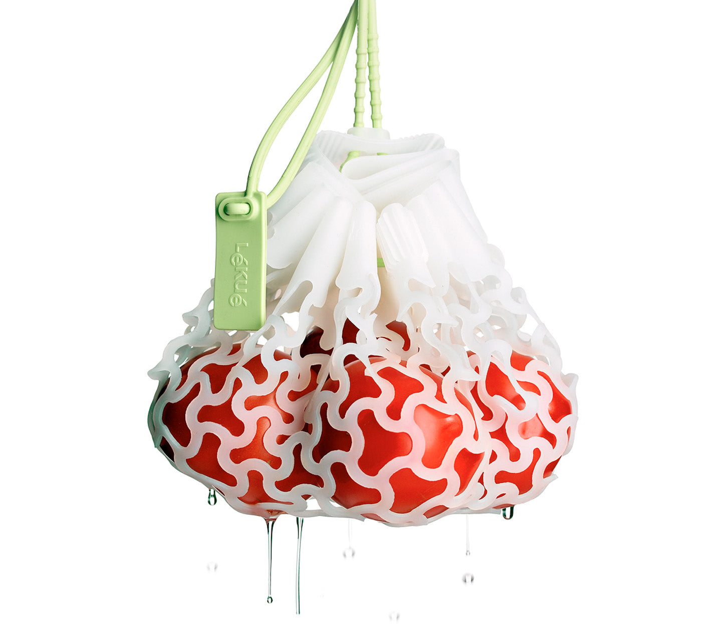 Lekue Cooking Mesh Boiling Bag Silicone, Clear Fashion