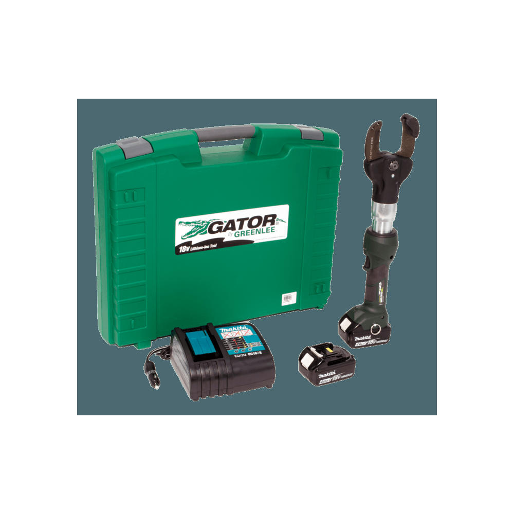 Greenlee ESC50LX11 2″ Cutter w two 4.0 AH Batteries, 120V Charger & Case Online now