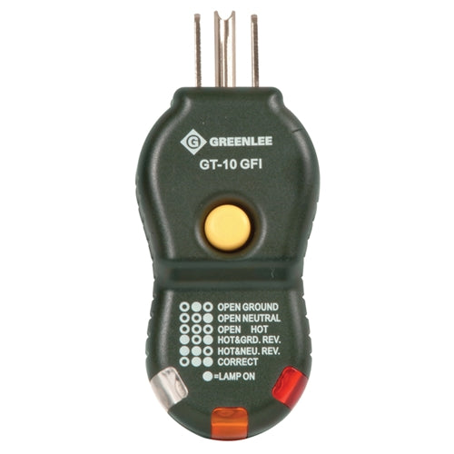 Greenlee GT-10GFI GFCI Circuit Tester Discount