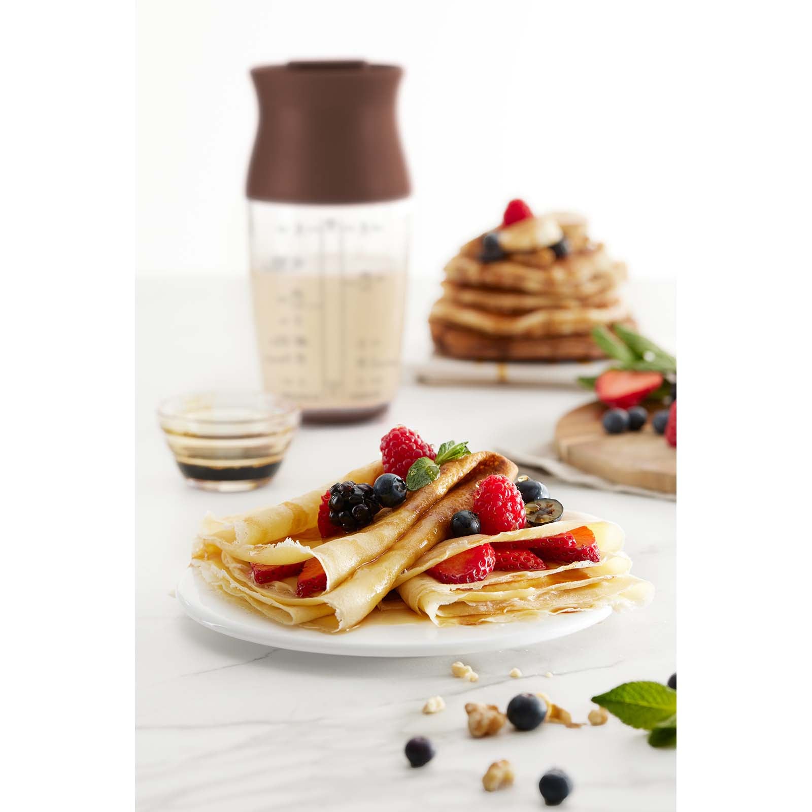 Lekue Crepes & Pancakes Shaker, Brown Discount