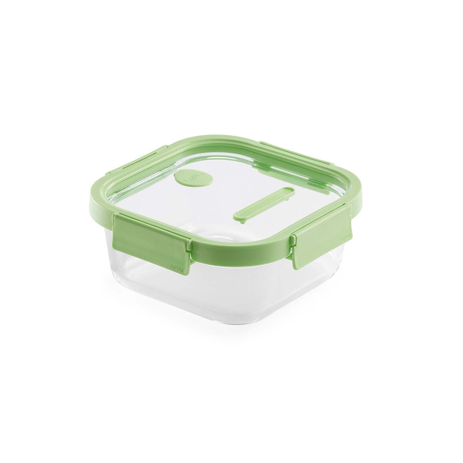 Lekue 100% Airtight Square Glass Food Storage Container Online