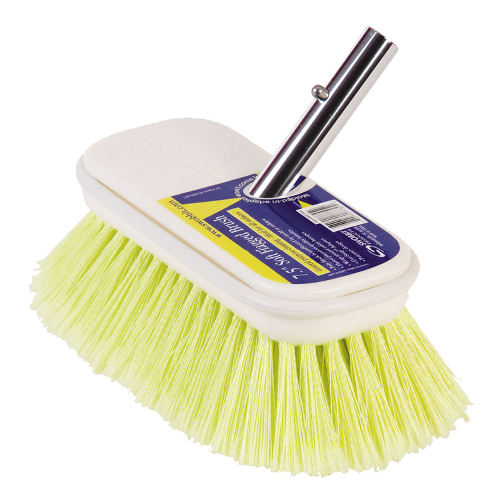 Swobbit 7.5″ Soft Flagged Brush – Yellow [SW77345] Hot on Sale