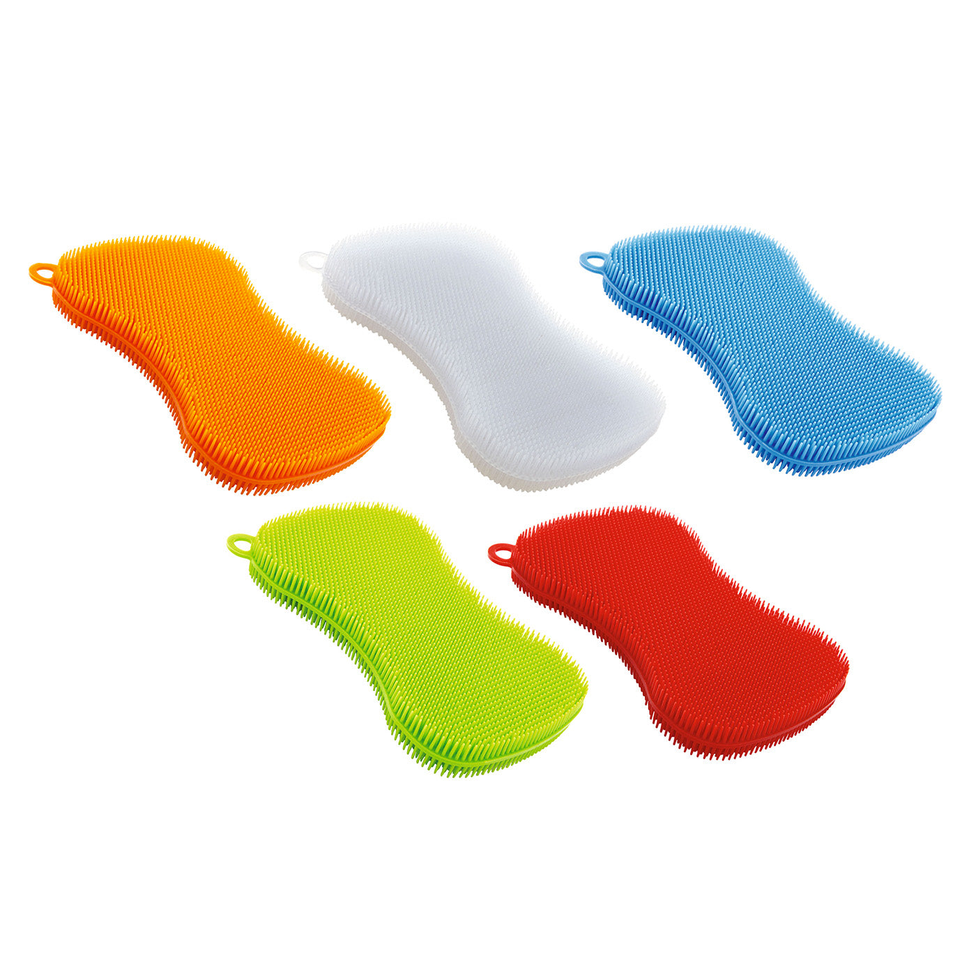 Kuhn Rikon Stay Clean Scrubber Sponge, Set Of 5 Online now