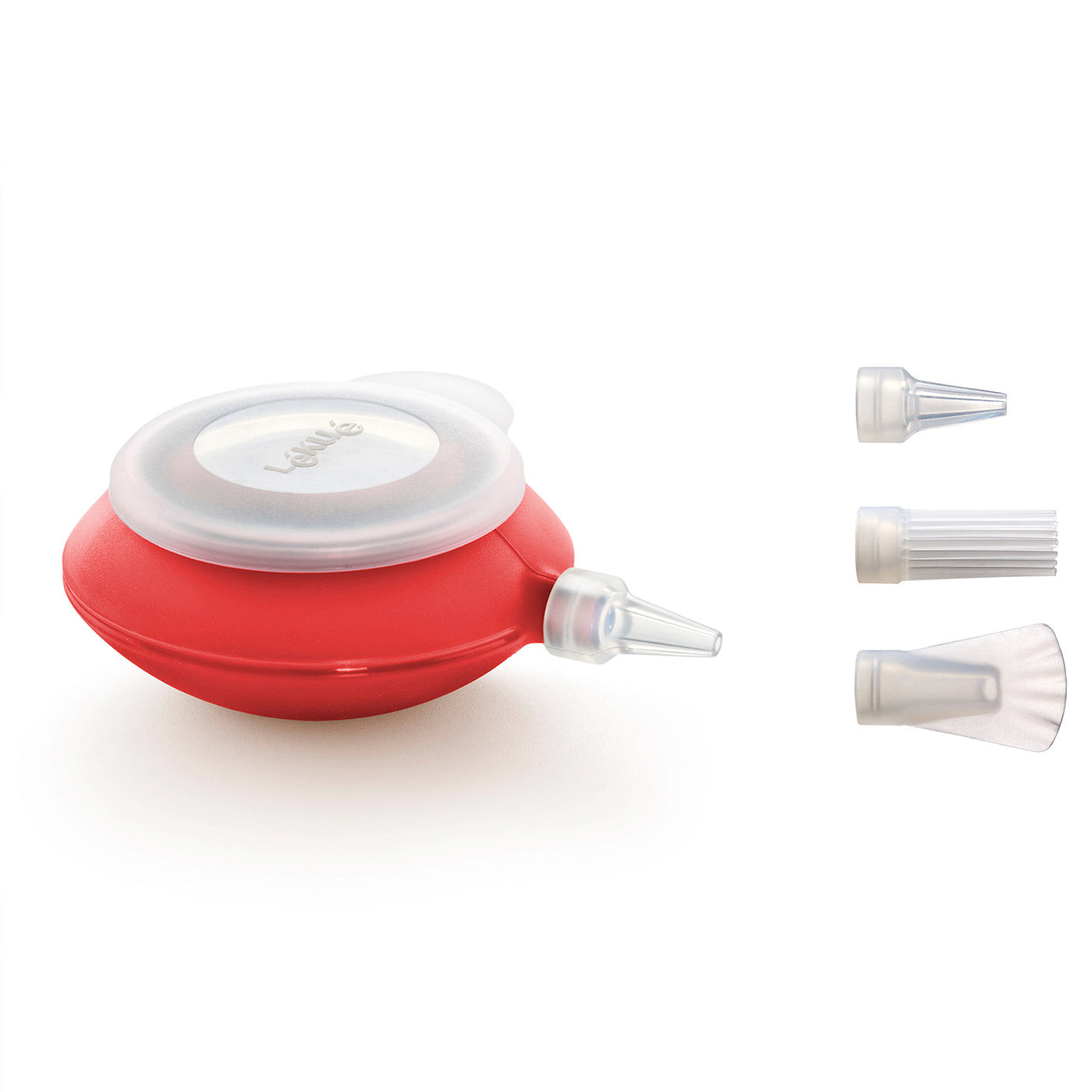 Lekue Deco Pen With 4 Nozzle Attachments – Red Online now