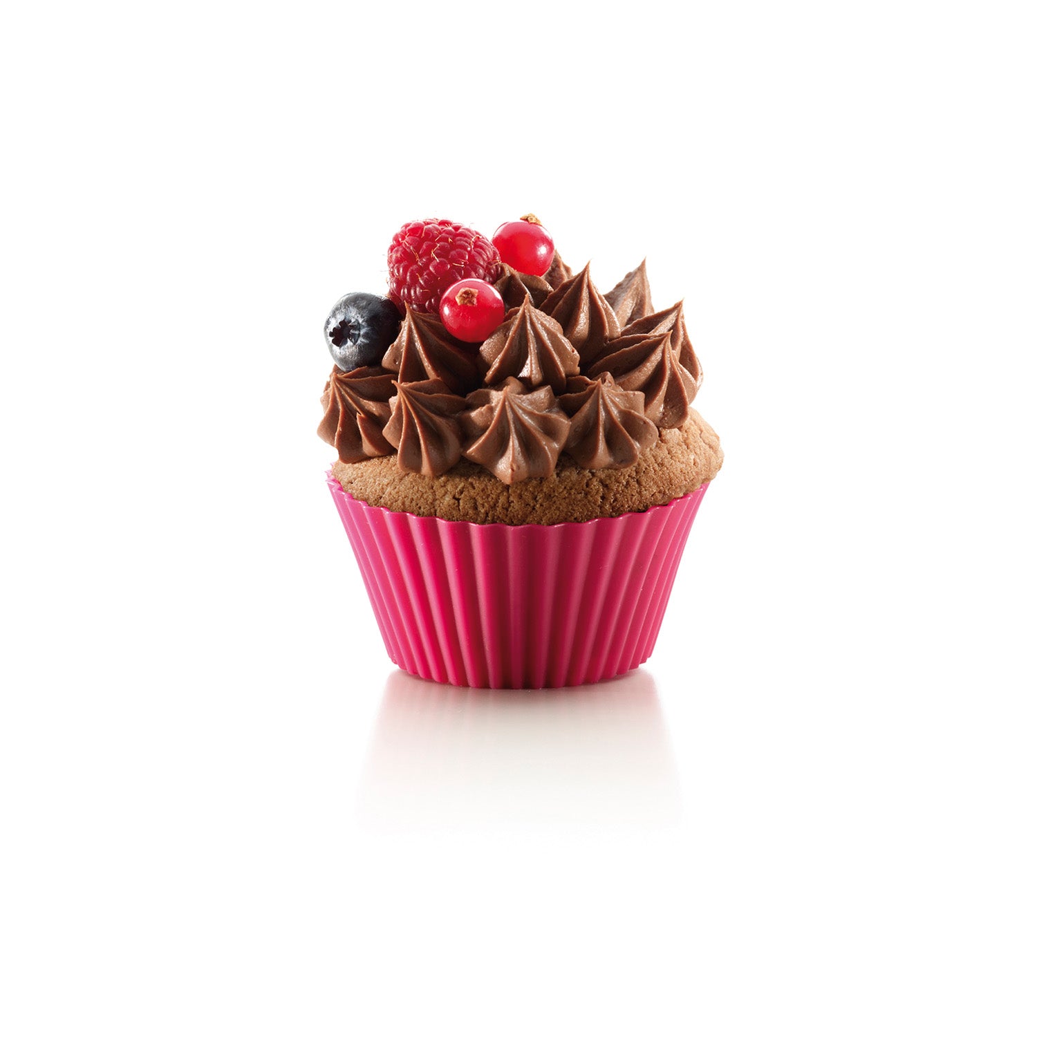 Lekue Silicone Big Muffin Cups, Multicolor, Set of 6 Hot on Sale
