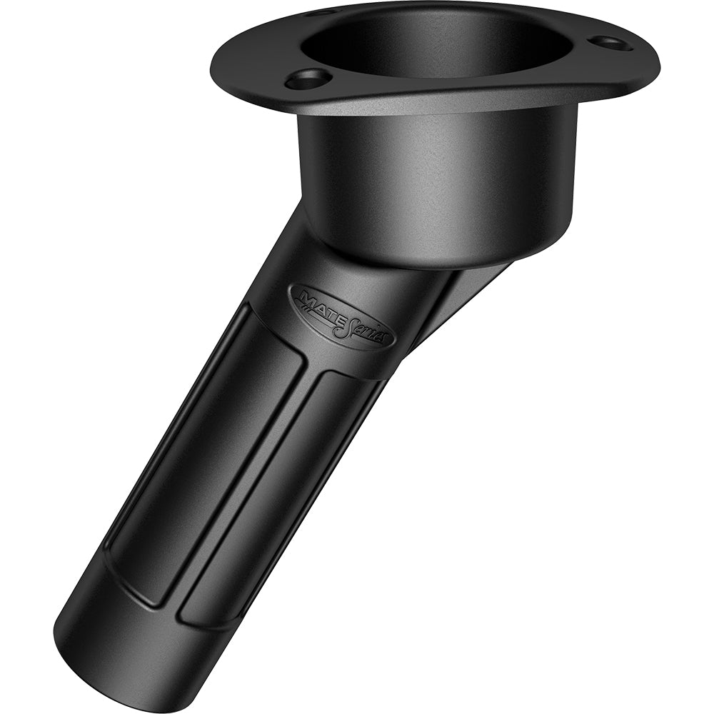 Mate Series Plastic 30 Rod  Cup Holder – Open – Oval Top – Black [P2030B] Online
