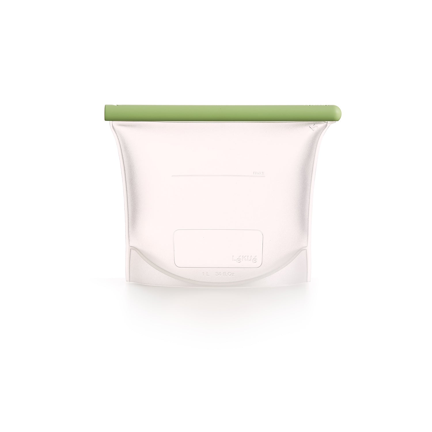 Lekue Silicone Reusable Bags, Airtight for Sous Vide Cooking & Storage, 34 fl oz/4 cup Online now