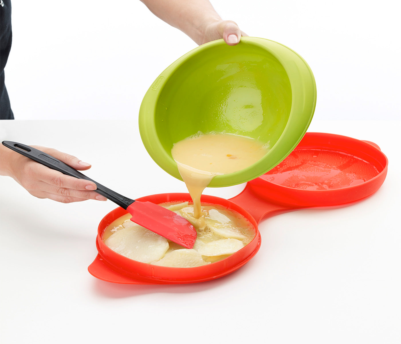 Lekue Silicone Microwave Spanish Omelette & Frittata Maker Online now