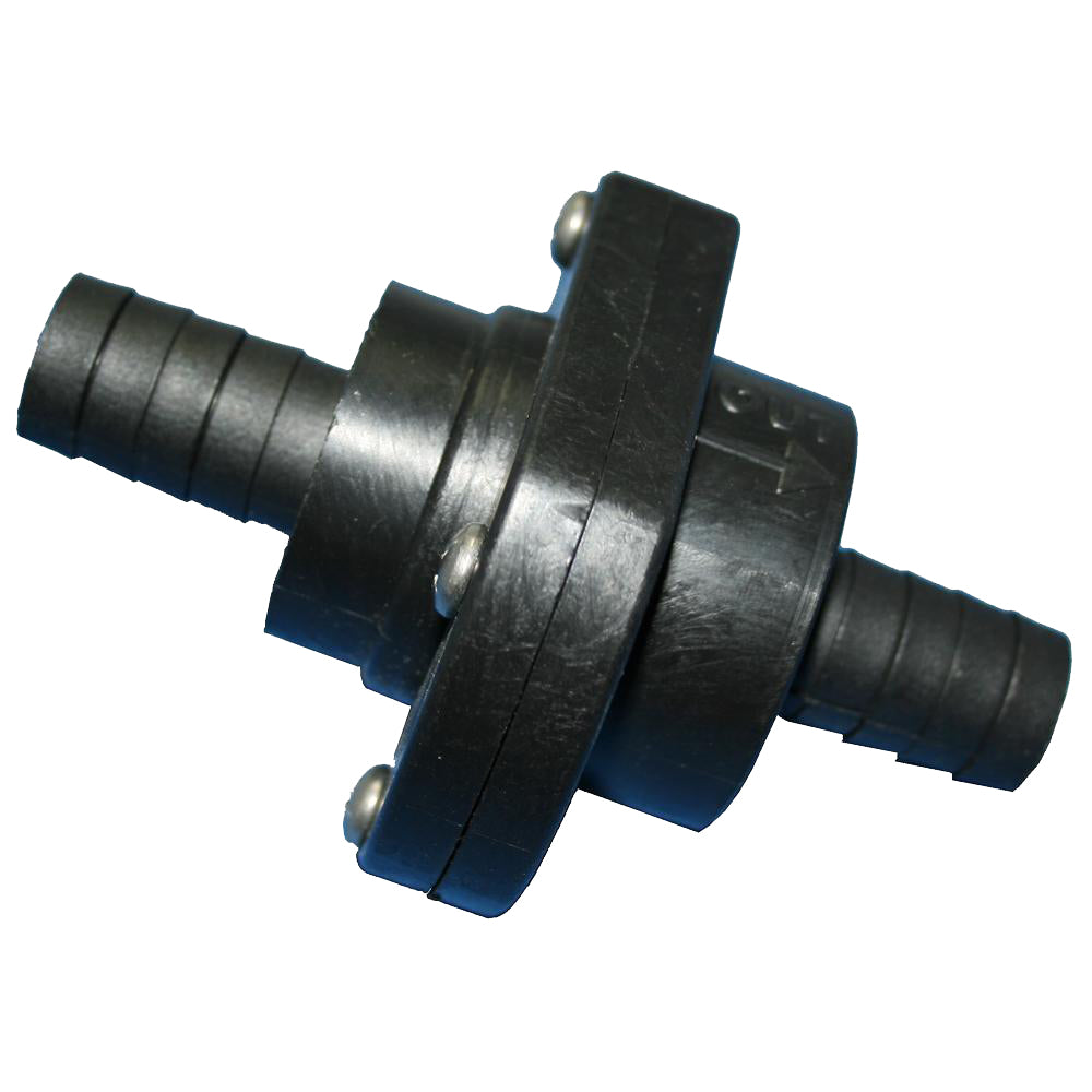 T-H Marine Double Barb Inline Scupper Check Valve – 3/4″ – Black [ILS-750-DP] on Sale