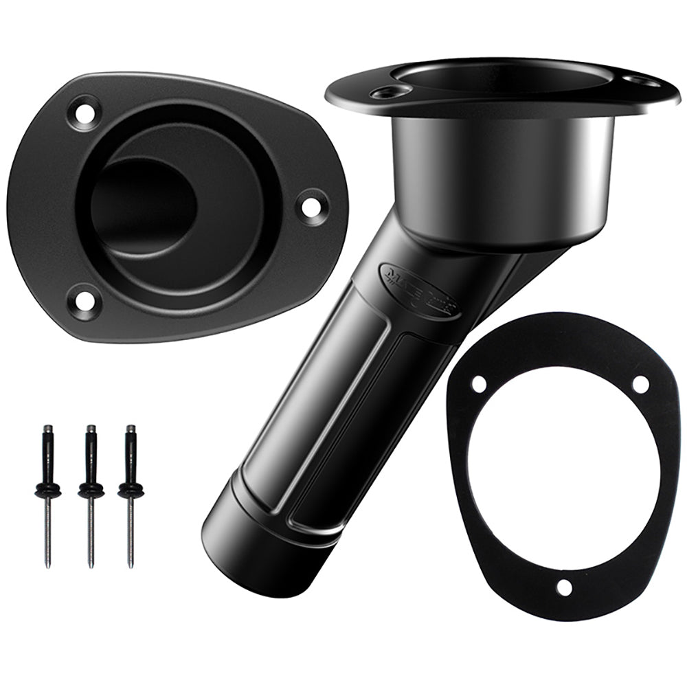 Mate Series Plastic Rod  Cup Holder 30 Closed w/Oval Top f/Kayaks – Black [P2030BK] Online Hot Sale
