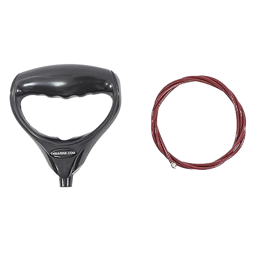 T-H Marine G-Force Trolling Motor Handle  Cable – Black [GFH-1G-DP] Online Sale