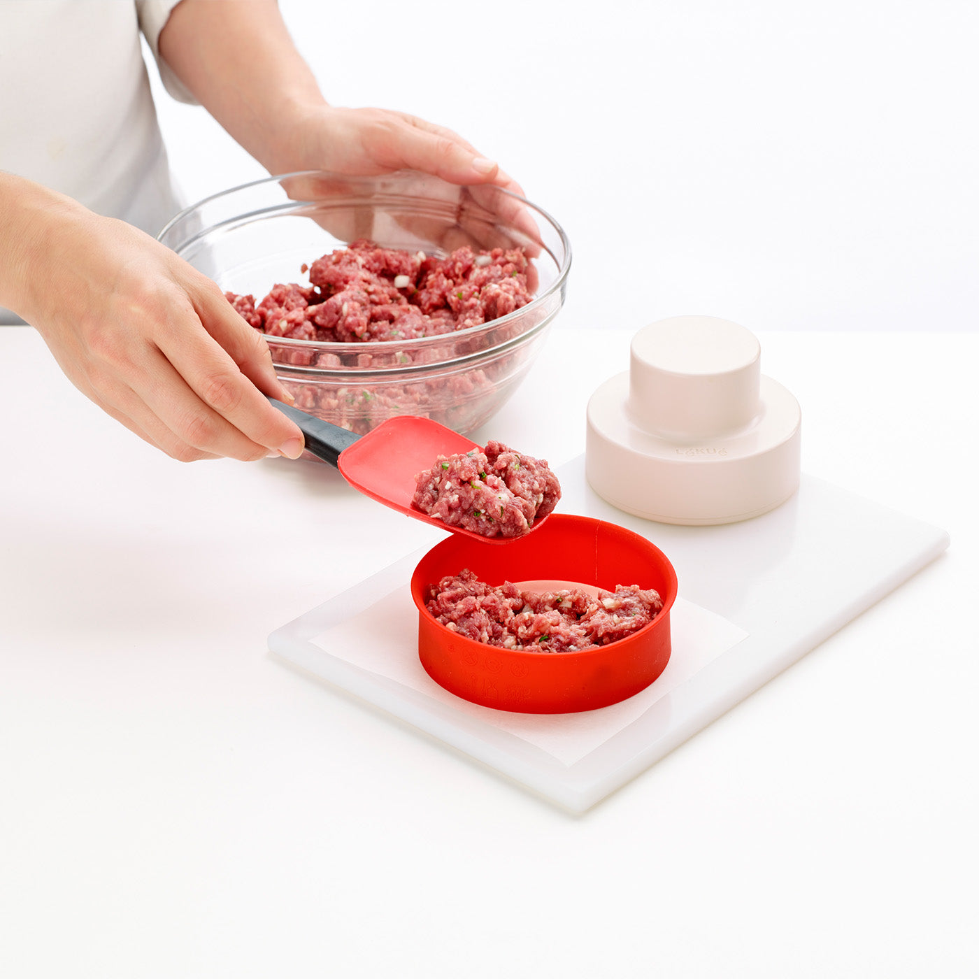 Lekue My Burger Stuffed Hamburger Patty Maker Hot on Sale