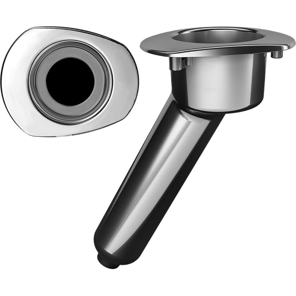 Mate Series Elite Screwless Stainless Steel 30 Rod  Cup Holder – Drain – Oval Top [C2030DS] Online now