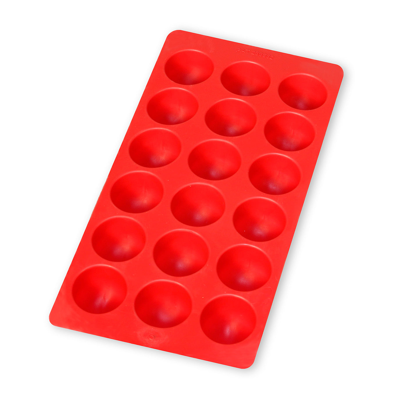 Lekue Round Shapes Silicone Ice Cube Tray, Red Sale
