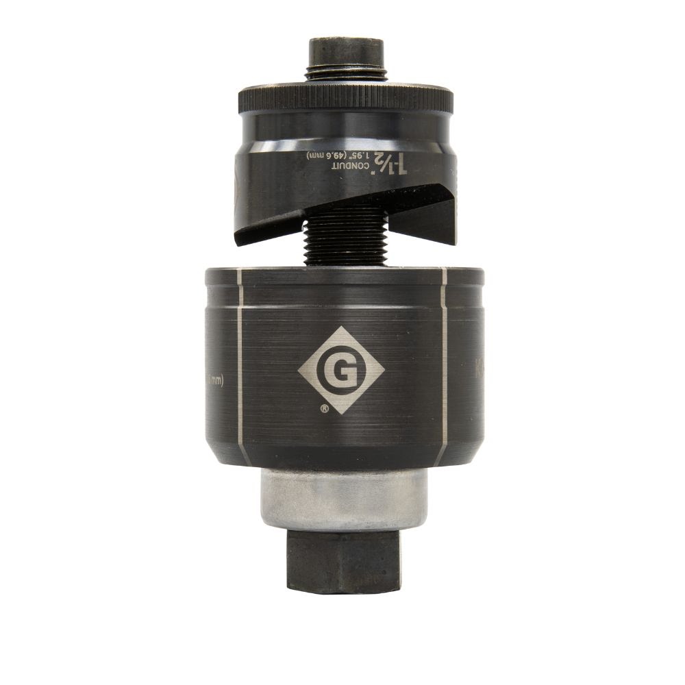 Greenlee K2BB-1-1/2 1-1/2″ Conduit Size Slug-Buster Manual Knockout Set Supply