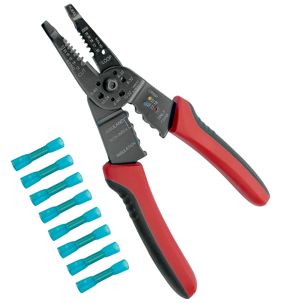 T-H Marine Heat Shrink Kit w/6-In-1 Wire Tool  Connectors [BE-EL-31643-DP] Supply