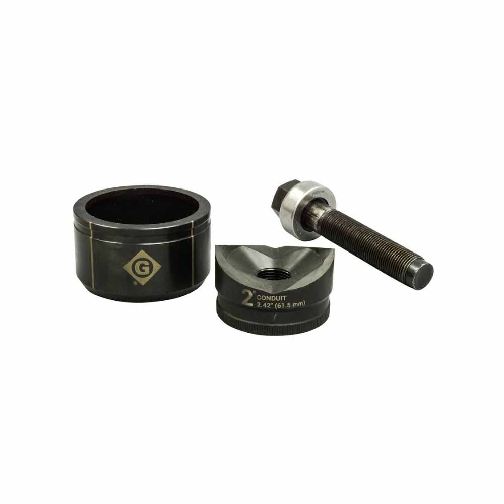 Greenlee K3BB-2 2″ Conduit Size Standard Round Manual Knockout Set Fashion