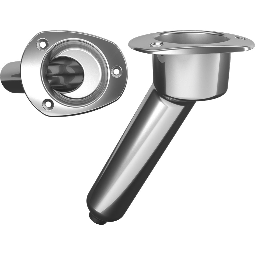 Mate Series Stainless Steel 30 Rod  Cup Holder – Drain – Oval Top [C2030D] on Sale