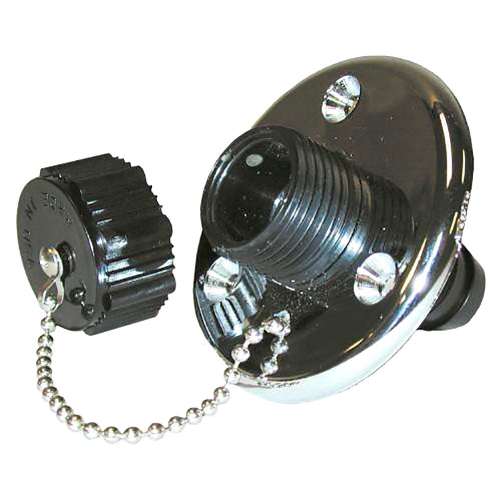 T-H Marine Washdown Valve w/Chrome Base [WDV-1CP-DP] Sale