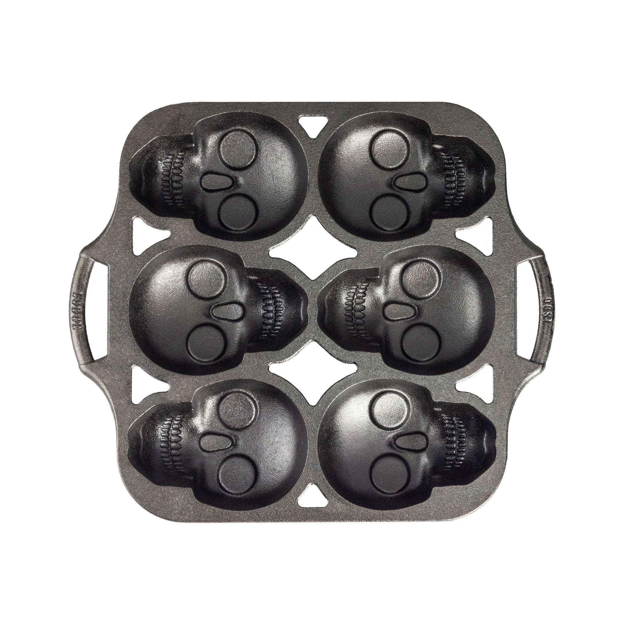 Lodge Cast Iron Mini Skull Cake Pan Online now