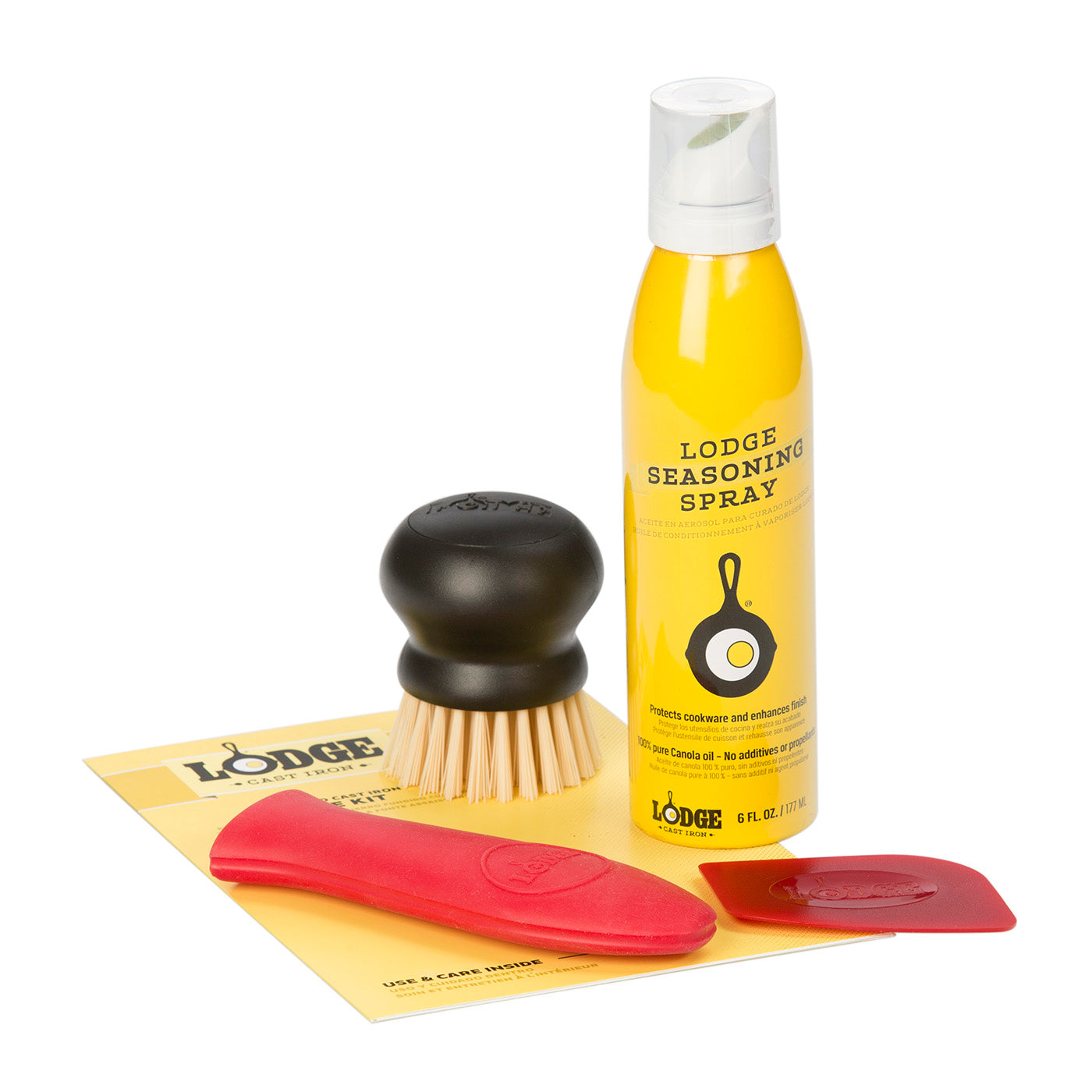 Lodge Seasoned Cast Iron Care Kit Online now