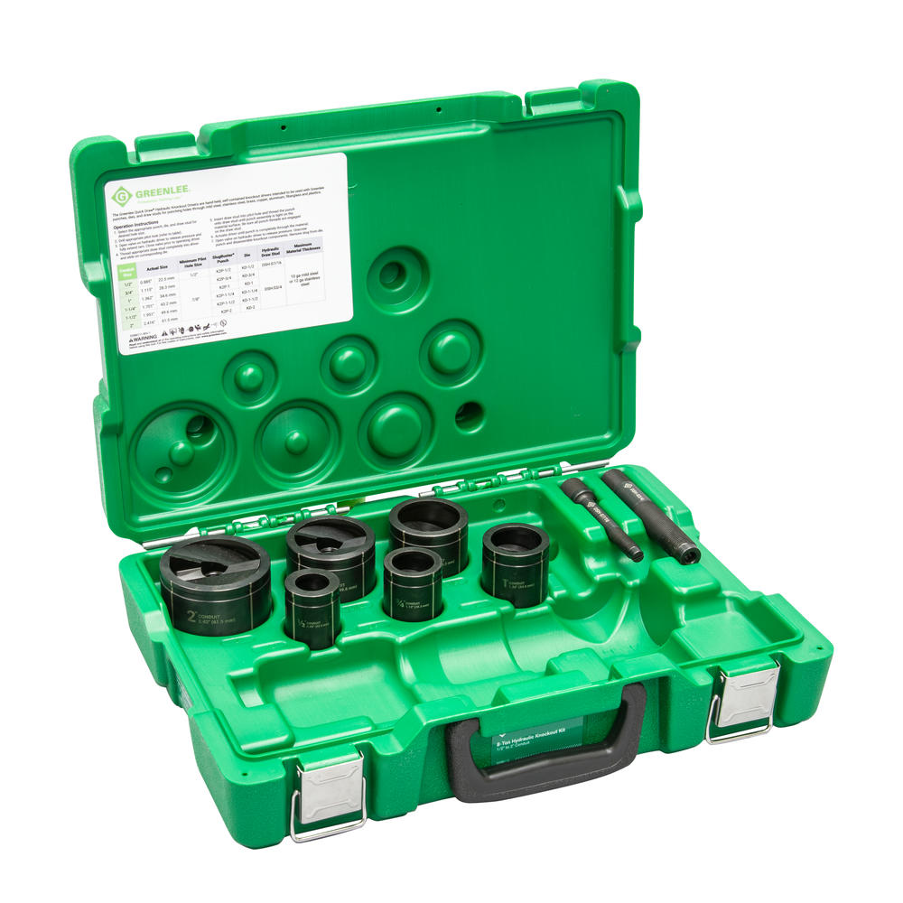 Greenlee KCC2-QD Slug-Buster 1/2″ – 2″ for Quick Draw and Quick Draw 90 Supply