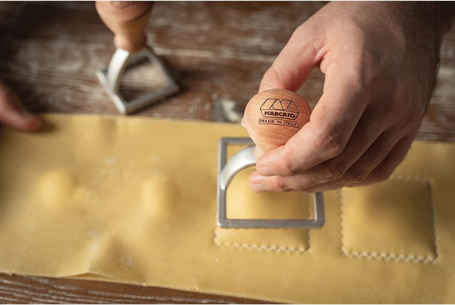 Marcato Classic Ravioli Maker Stamp, Square, 3-Inch Online Sale