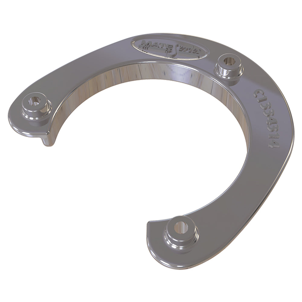 Mate Series Stainless Steel Rod  Cup Holder Backing Plate f/Round Rod/Cup Only f/3-3/4″ Holes [C1334314] Fashion