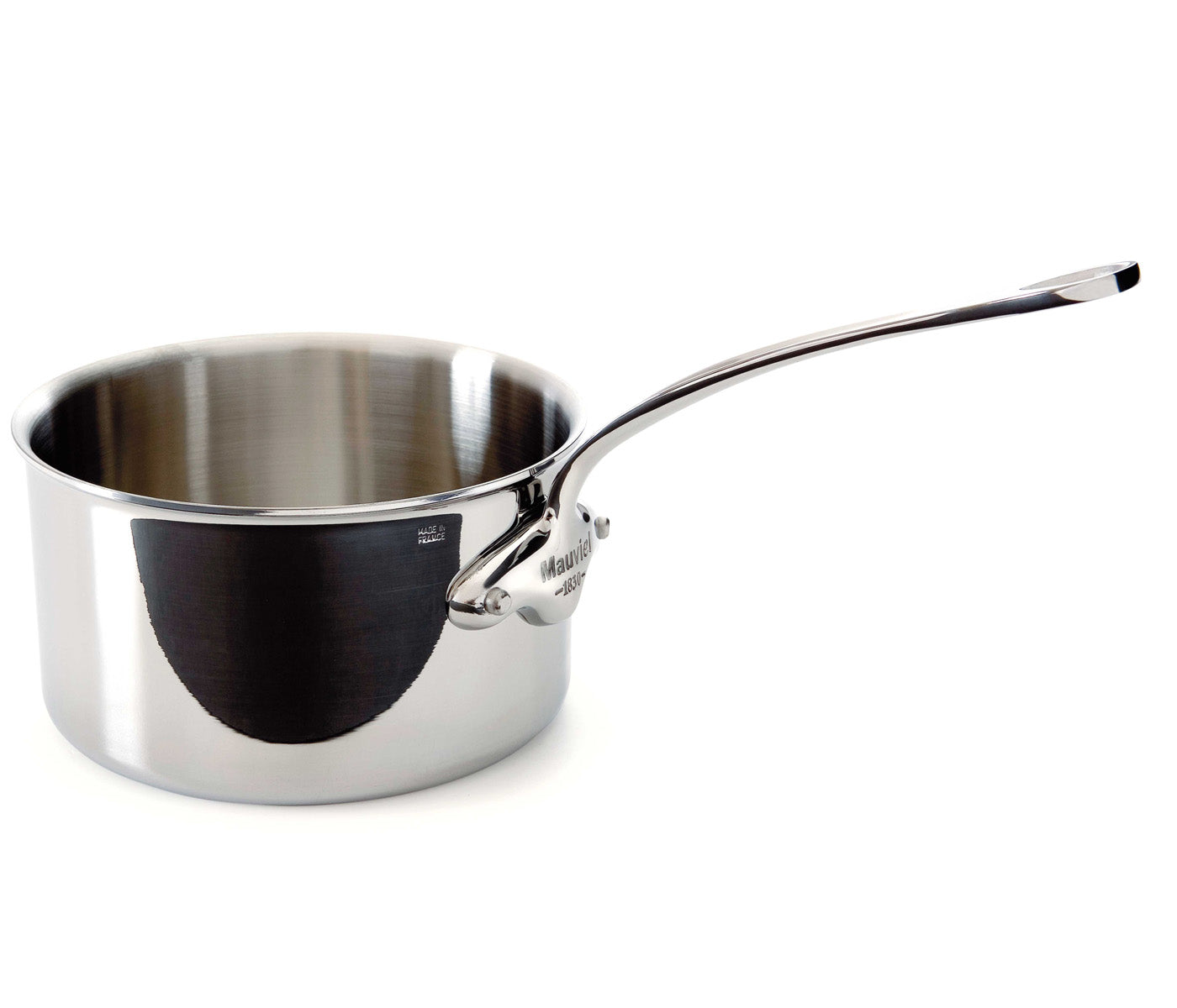 Mauviel M’Cook 3.6 qt Stainless Steel Saucepan Online Hot Sale