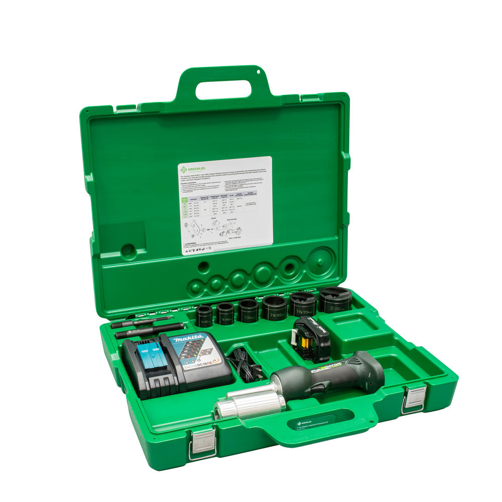 Greenlee LS50L11B Battery-Powered Knockout Punch Driver Tool Kit Online Hot Sale