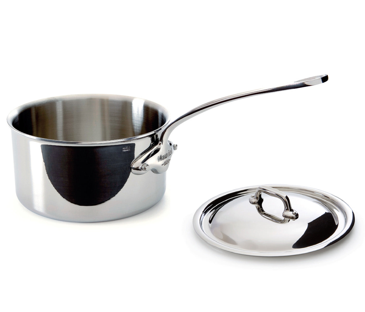 Mauviel M’Cook 1.9 qt Stainless Steel Saucepan & Lid on Sale