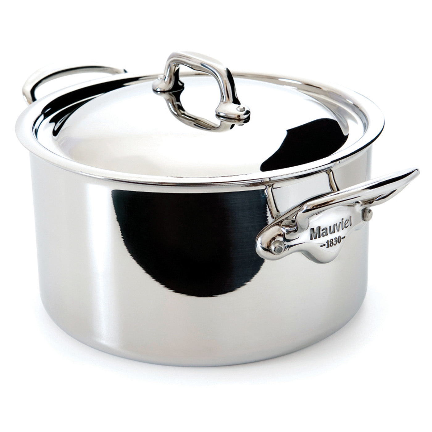 Mauviel M’Cook 6.4 qt. Stainless Steel Stewpan & Lid Online Sale