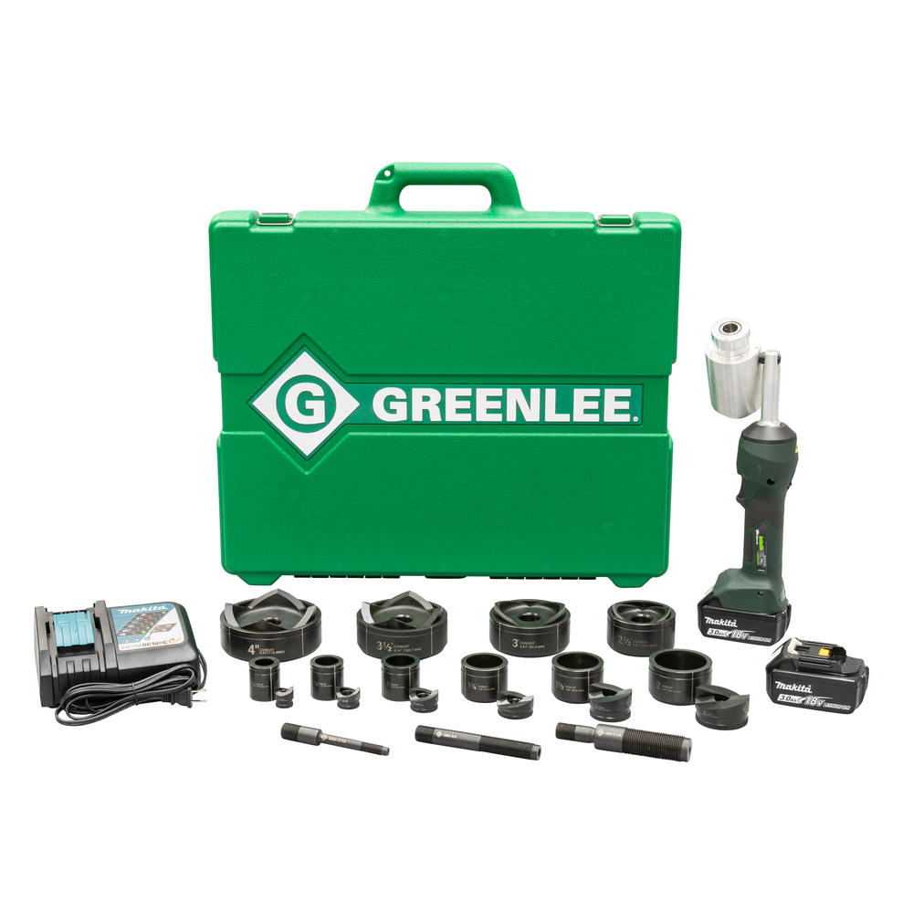Greenlee LS100X11SB4 INTELLIPUNCH 11-Ton Set, SB 1/2″ – 4″ Hot on Sale