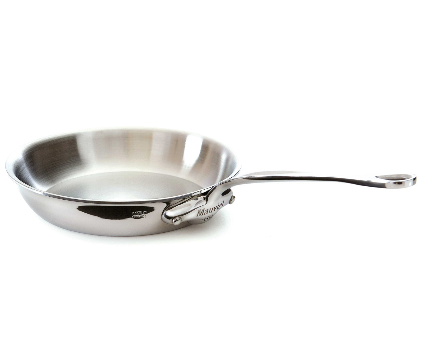 Mauviel M’Cook 10.2 Inch Stainless Steel Round Frying Pan Online now