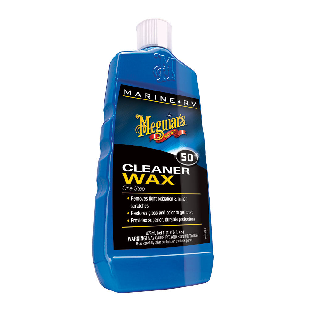 Meguiar’s #50 Boat/RV Cleaner Wax – Liquid 16oz [M5016] Fashion