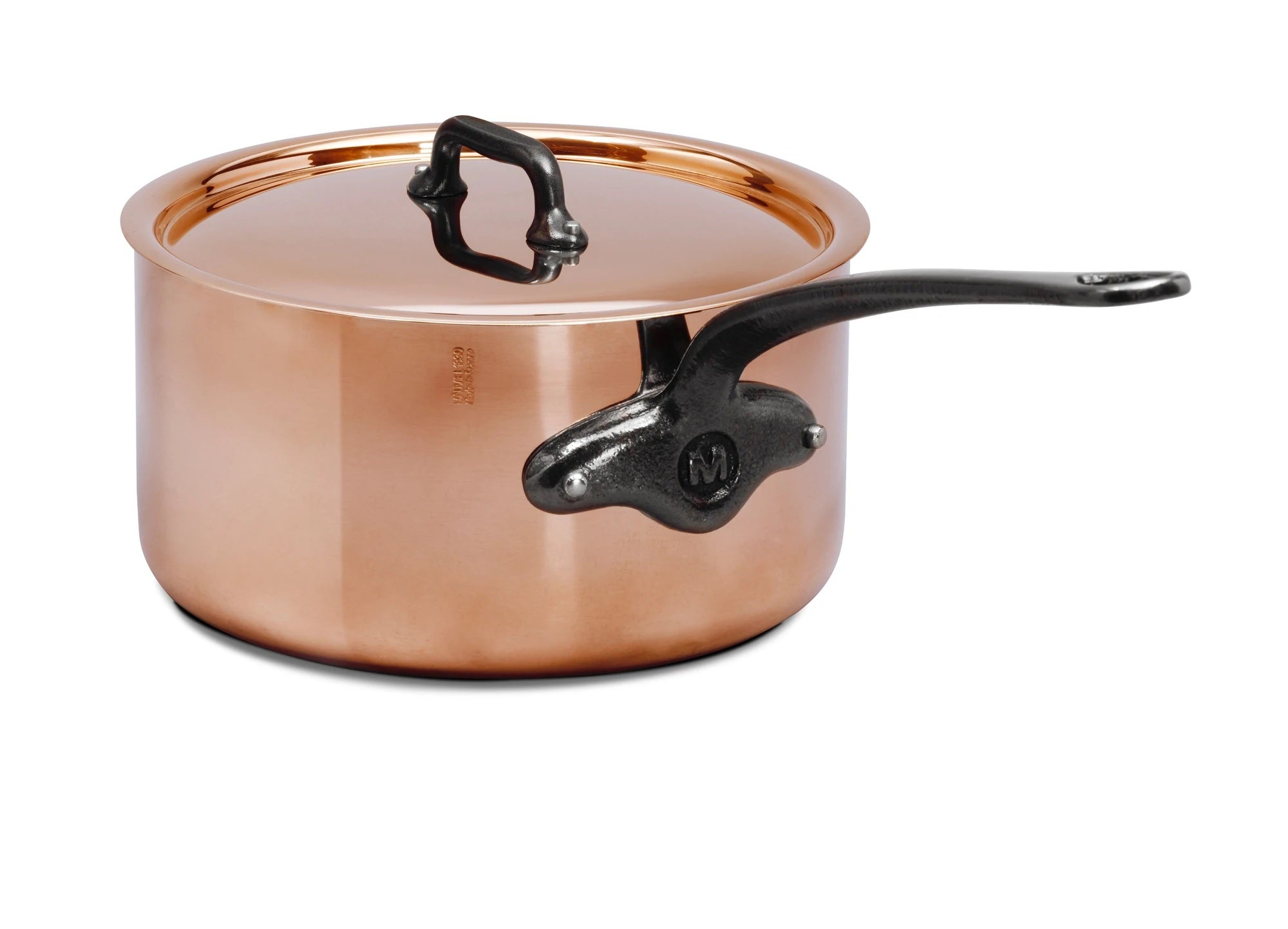 Mauviel M’150 Ci Saucepan With Cast Iron Handle and Lid, 5.5 Inch Fashion