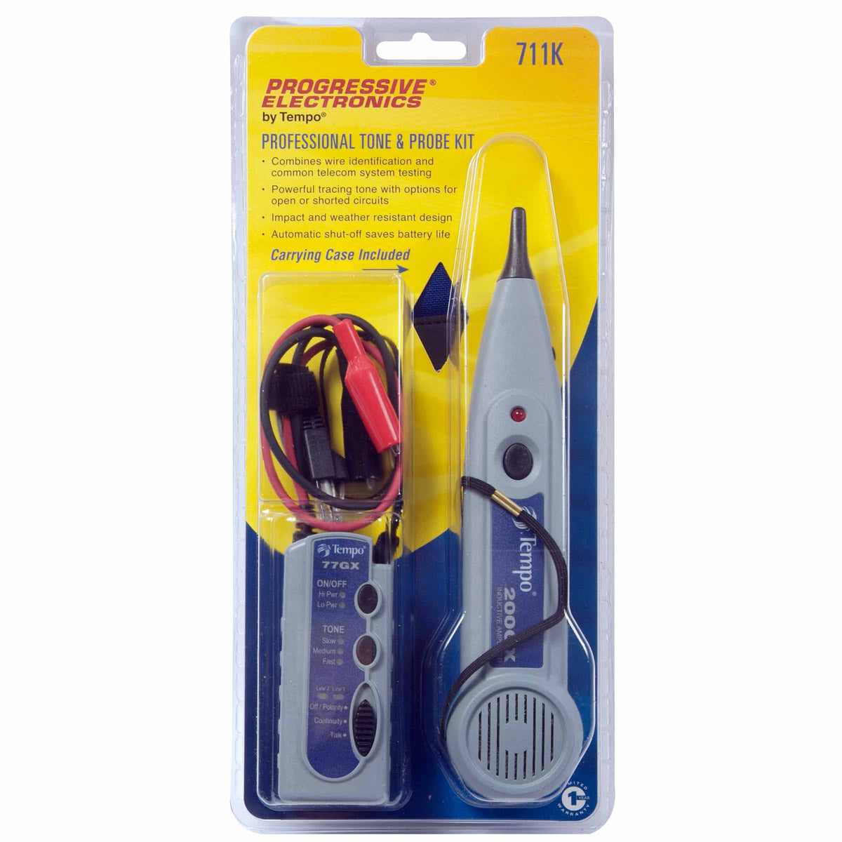 Tempo 711K Professional Tone and Probe Kit Supply