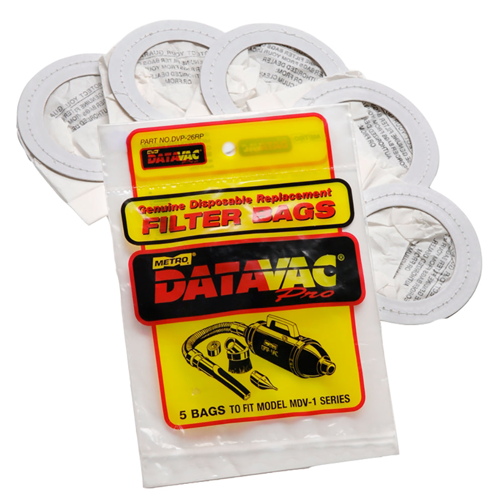 MetroVac Disposable Vacuum Bags – 5 Pack [120-516620] Fashion