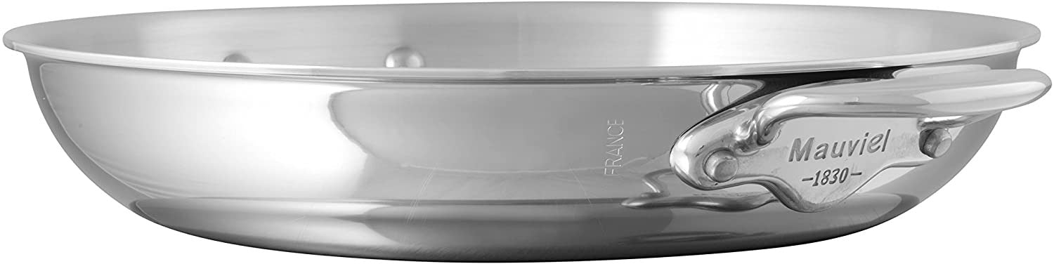 Mauviel M’Cook Stainless Steel Round Au Gratin Pan, 6.3 Inch Supply