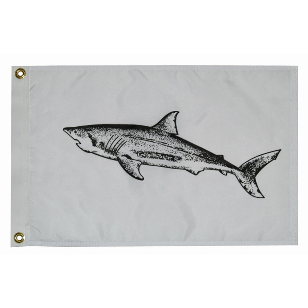 Taylor Made 12″ x 18″ Shark Flag [3218] Online now