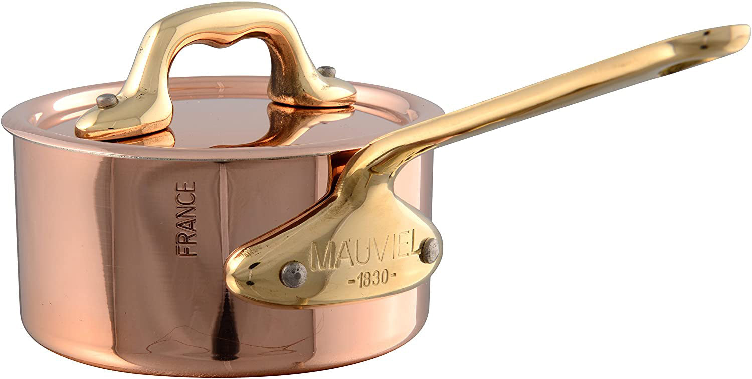 Mauviel M’Minis Saucepan With Lid, 3.5 Inch Supply
